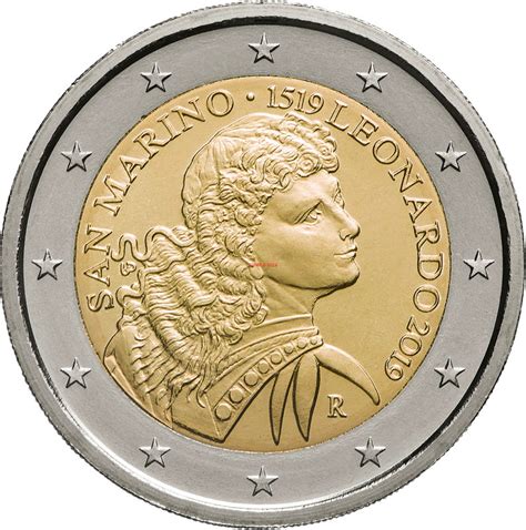 Euros Saint Marin 2 Euros Commémoratives