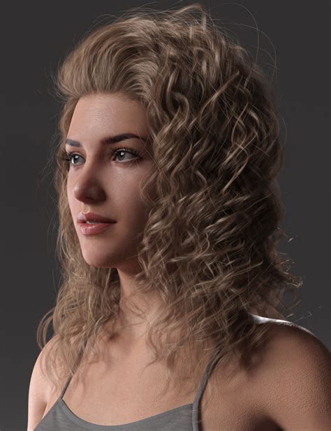 2021 06 Hair For Genesis 8 And 81 Females Daz 3d Cloud Hot Girl