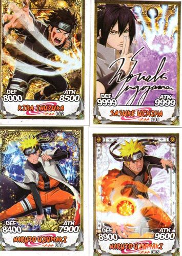 1000 Cards Naruto 250 Pacotes Fechados Mercadolivre