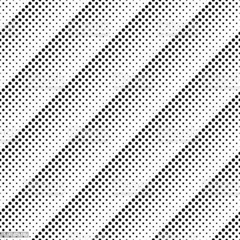 Abstract Black And White Dot Pattern Background Design Stock
