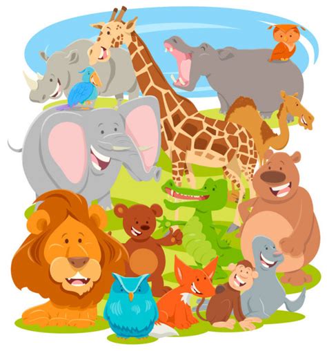 Wildlife Animal Cartoons Stock Vector Image By ©artisticco 8178513