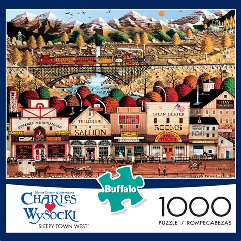 Charles Wysocki Americana Jigsaw Puzzles Checklist Milton Bradley