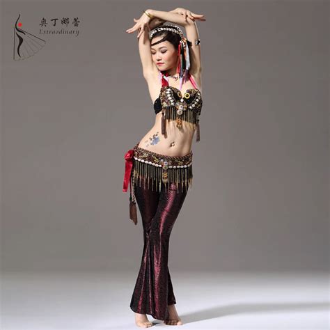 tribal belly dance costume belly outfit for women belly dance tribal costumes clothing set belly