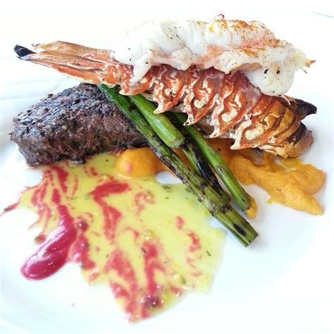Lobster and steak are both considered delicacies, making a perfect mean for any occasion. Steak and Lobster Dinner at #FiresideCafe . Amazing!! #umnoms #MichiganDining #delicious #steak ...