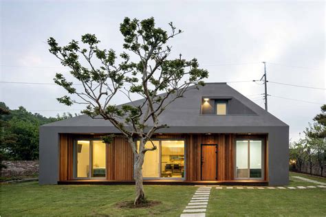 Unique And Innovative Design For A Small Concrete House