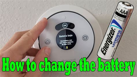 Just slide the thermostat from the wall plate and turn it over. How to change the battery of the honeywell thermostat ...