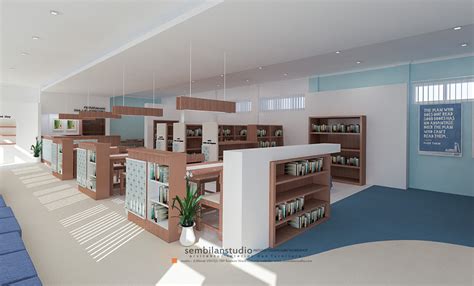 Int Re Desain Ruang Interior Perpustakaan Agar Menarik Kembali