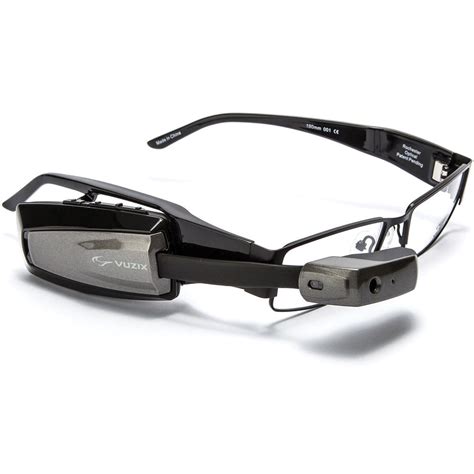Vuzix M100 Heads Up Display Smart Glasses Gray 425t00031 Bandh