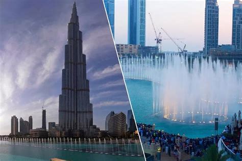 Burj Khalifa With Fountain Boardwalk Triphobo