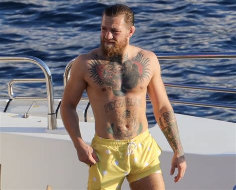 conor mcgregor flashed his penis to woman as pictures of police yacht raid emerge daily star
