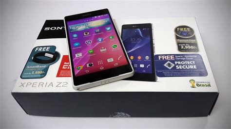Sony Xperia Z2 Unboxing And Hands On Youtube