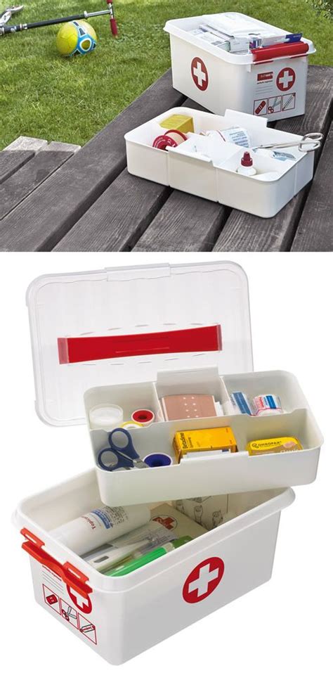 First Aid Storage Box 6 Litre Storage Box Storage Plastic Box Storage
