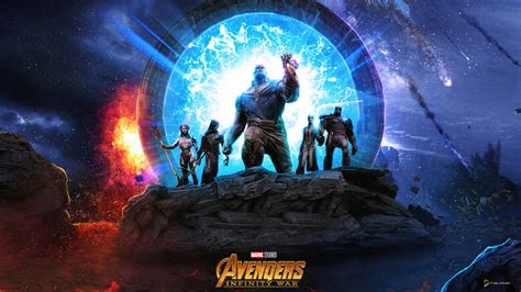 Thanos And The Black Order Wallpapers Hd Wallpapers Id 24143