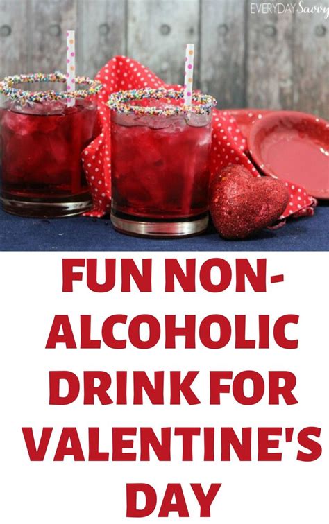 Fun Non Alcoholic Drink For Valentines Day Easy Mocktail Recipes