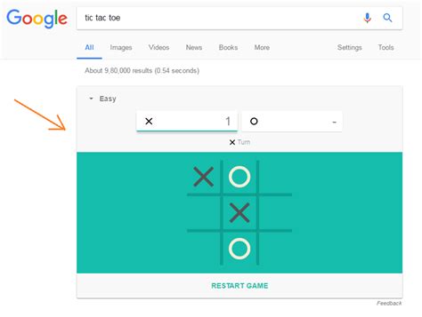 Playing tic tac toe with google is fun. Play Tic Tac Toe game with Google | Google Features