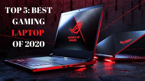 Top 5 Best Gaming Laptop Of 2020 Youtube