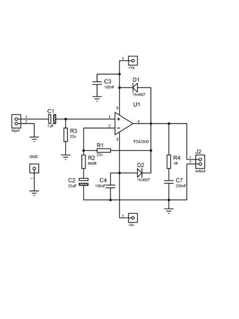 50 watts 2sc5200 transistor amplifier circuit with pcb layout. 14w Dual power TDA2030 based amplifier with PCB in 2020 | Amplifier, Circuit diagram, Circuit