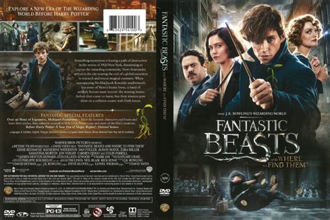 Fantastic Beasts And Where To Find Them 2017 R1 Dvd Cover Dvdcovercom