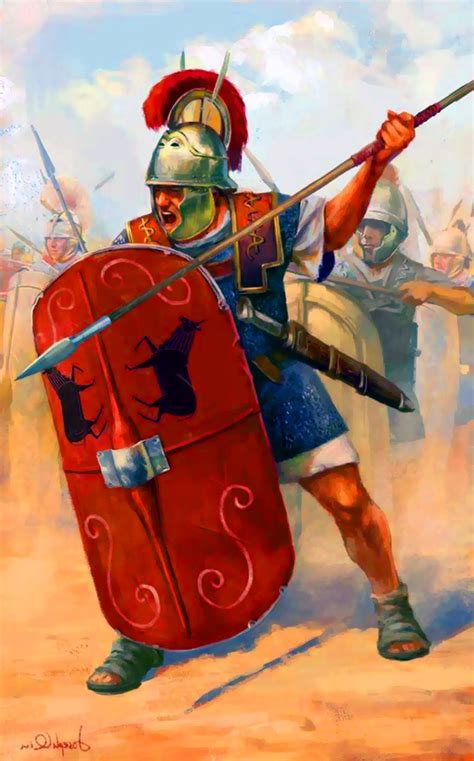 Roman Legionary Punic War Punic Wars Roman History Ancient Warfare