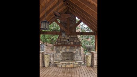 Time Lapse Outdoor Stone Fireplace Construction In Atlanta Ga Youtube