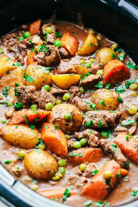 Best Ever Slow Cooker Beef Stew The Recipe Critic