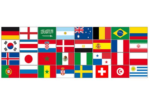 Wm Flaggensets 2022 Fan Flaggen Sets Für Feten Und Feste