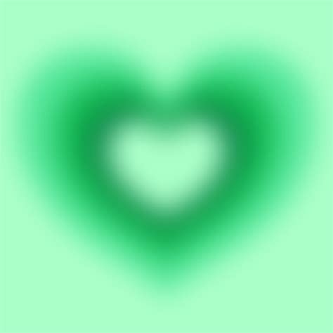 Heart Aura Aura Colors Sensory Art Green Aesthetic