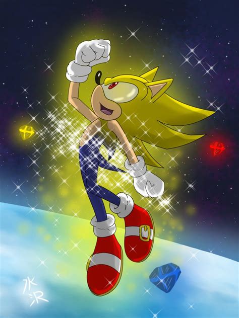 Sonic The Hedgehog Super Sonic Transformation By Mizusawa Yuki