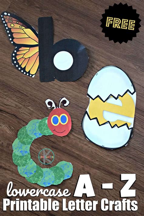 Super Cute Free Printable Alphabet Craft Ideas For Kids Are Are No