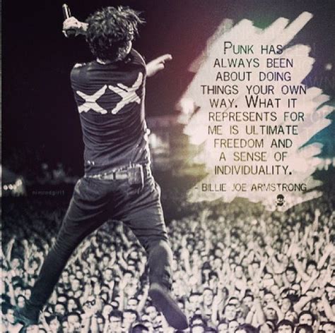 Billie Joe Armstrong Quote 😜 Green Day Quotes Punk Quotes Green Day