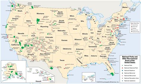 National Parks United States Map Map Of Florida