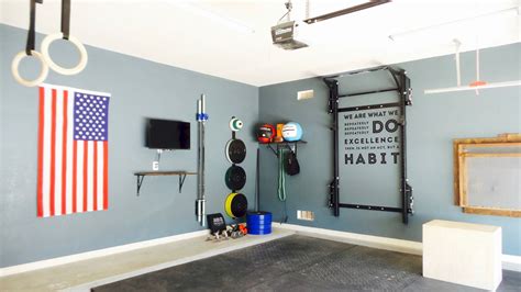 30 Home Gym Ideas Garage Diy Home Gym Gym Room At Home Home Gyms