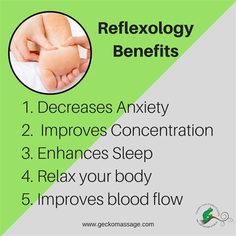 Benefits Of Reflexology For You Reflexology Geckomassage Massage