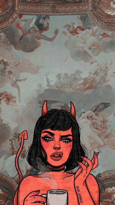 Aesthetic Wallpaper Devil Devil Boy Shadow Aesthetic