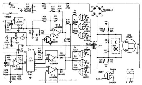 12v Vs 24v Inverter Circuit Diagram