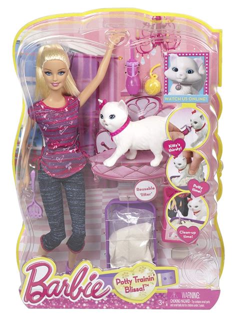 2012 Barbie Potty Trainin Training Blissa Bdh76 Blonde Barbie