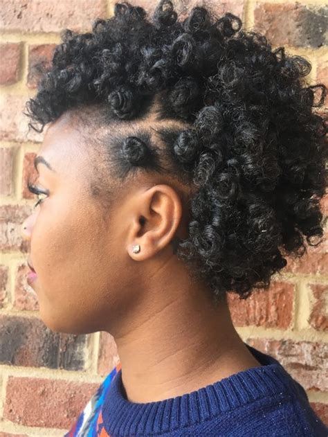 Beads with short braided picture: Bantu Knots and Curls