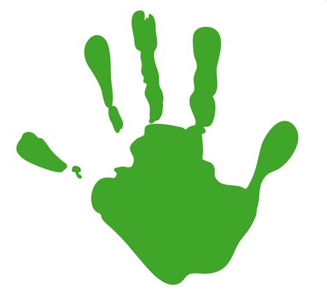 Images Of Handprints Clipart Best