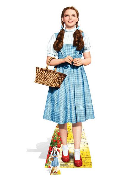 Dorothy From The Wizard Of Oz Lifesize Cardboard Cutout Standee Standup