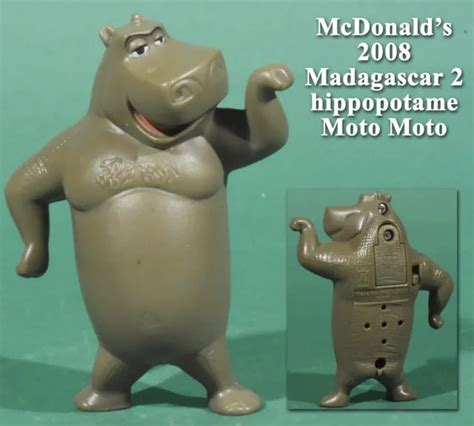 Mcdonald’s 2008 Madagascar 2 Hippopotame Moto Moto Eur 3 50 Picclick Fr