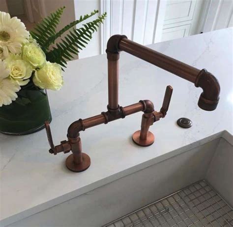 10 Industrial Style Kitchen Faucets To Stir Up Inspiration Watermark