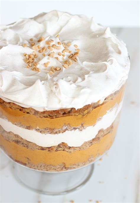 Pumpkin Butterscotch Spice Cake Trifle The Gold Lining Girl