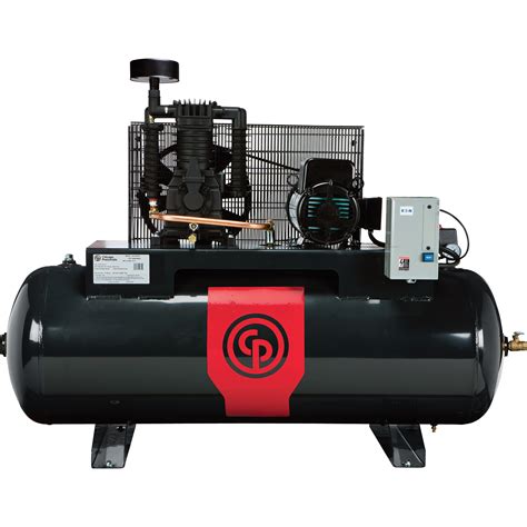Free Shipping — Chicago Pneumatic Reciprocating Air Compressor — 5 Hp