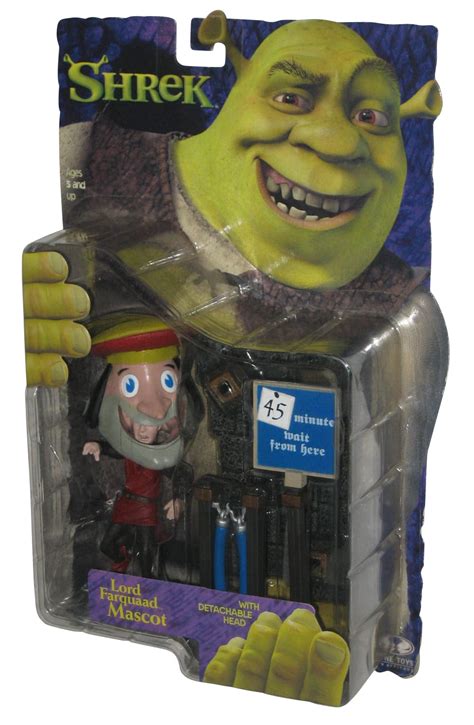 Shrek Lord Farquaad Mascot Mcfarlane Toys 2001 Action Figure W