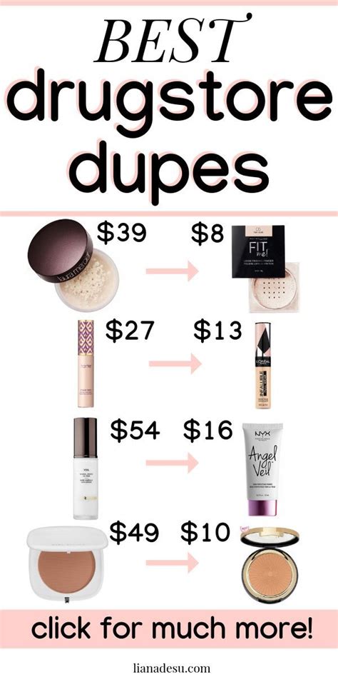 Amazing Drugstore Makeup Dupes That Are Just As Good As High End Makeup