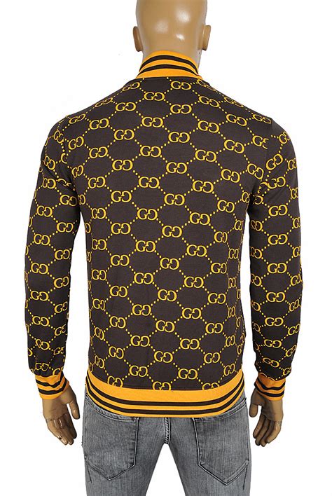 Mens Designer Clothes Gucci Mens Gg Bomber Sport Jacket 169
