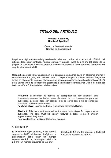 Mira ejemplos de resumen en español. Calaméo - PAPER - FORMATO PARA PRESENTAR PROYECTO FINAL DE TECNICOS