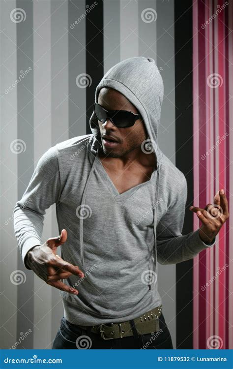 African American Young Black Man Rap Stock Photo Image Of Star