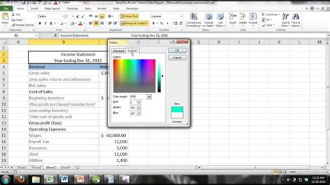 How To Change Fill Color Palette In Excel Printable Online