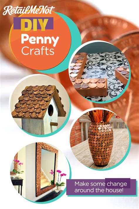 Invest Your Old Pennies In These Pretty Projects Cute Crafts Crafts
